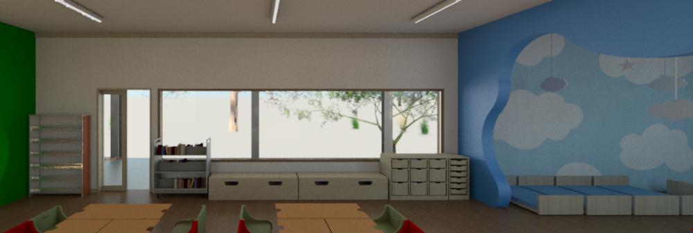 sala de aula infantil