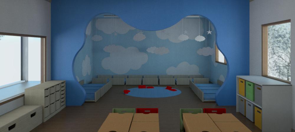 sala de aula infantil