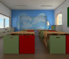 sala de aula infantil