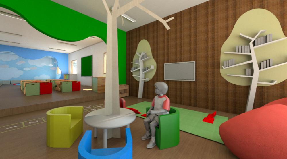 sala de aula infantil