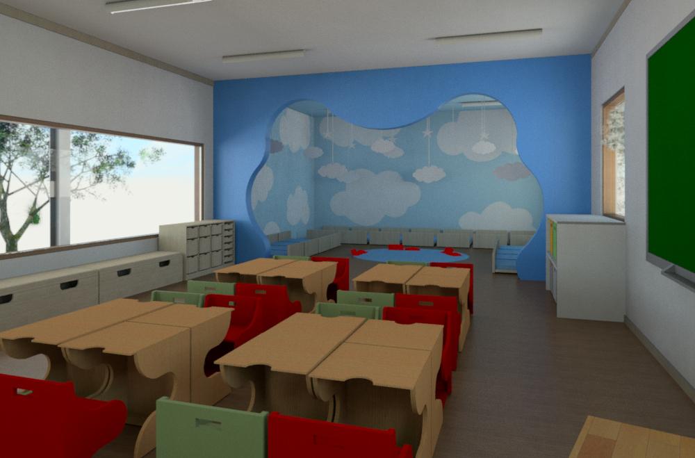 sala de aula infantil