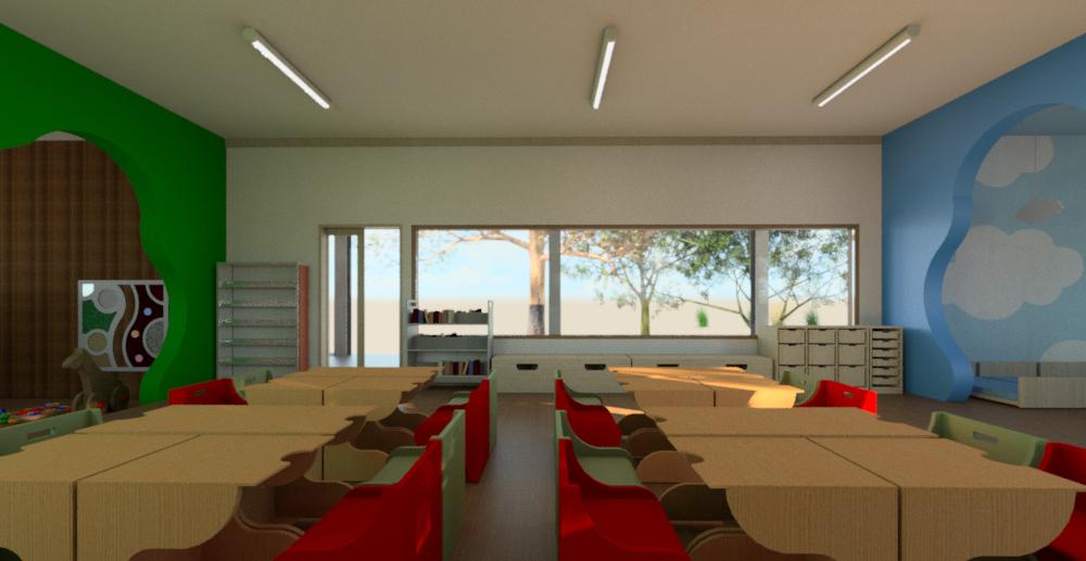 sala de aula infantil