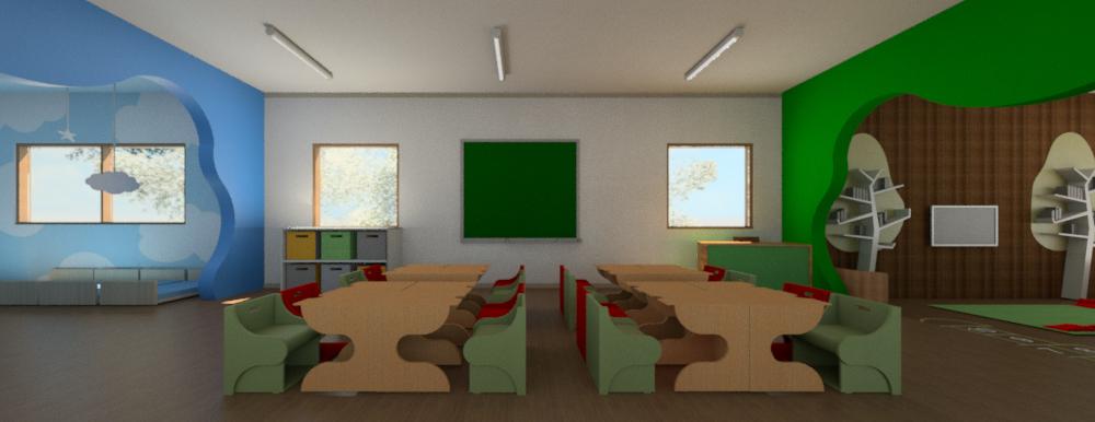 sala de aula infantil