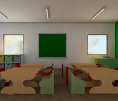 sala de aula infantil