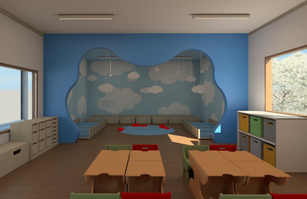 sala de aula infantil