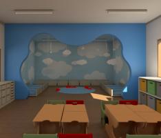 sala de aula infantil