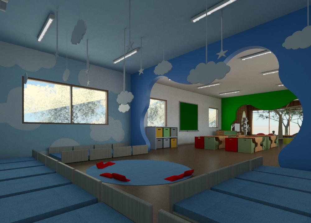 sala de aula infantil