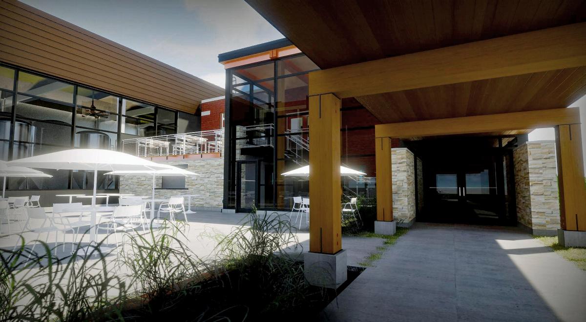Brewery Courtyard Concept