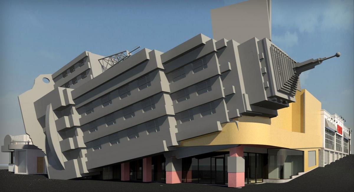 Exterior Theme Concept - Ripleys Base Model