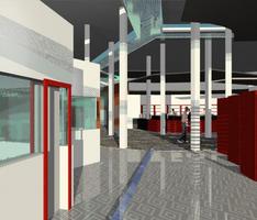 Phoinix Arabian Library Interior Colonade