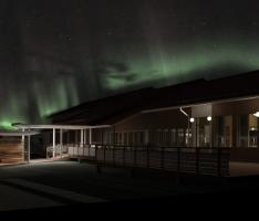 Hotel restaurant extesion in Lapland