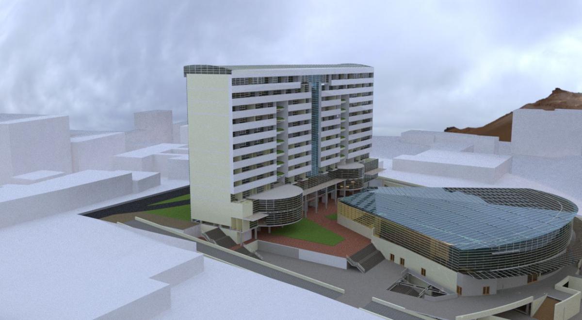 hotel and convection centre- my final year project