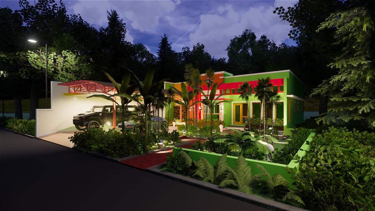 quick model & render