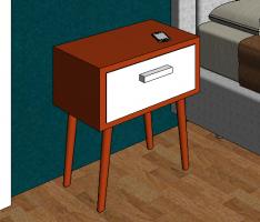 Mid-Century End Table