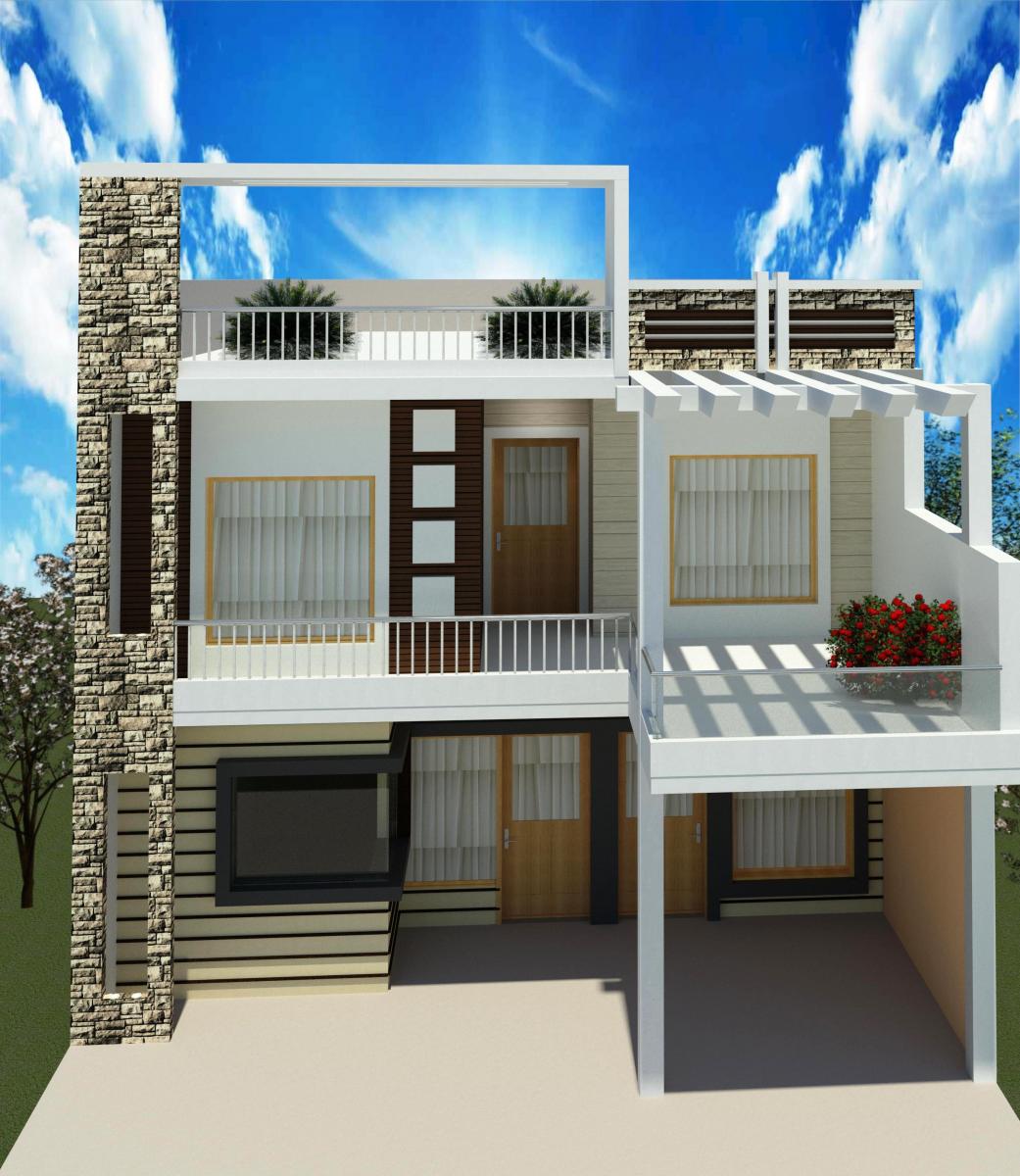 Front Elevation Small House
