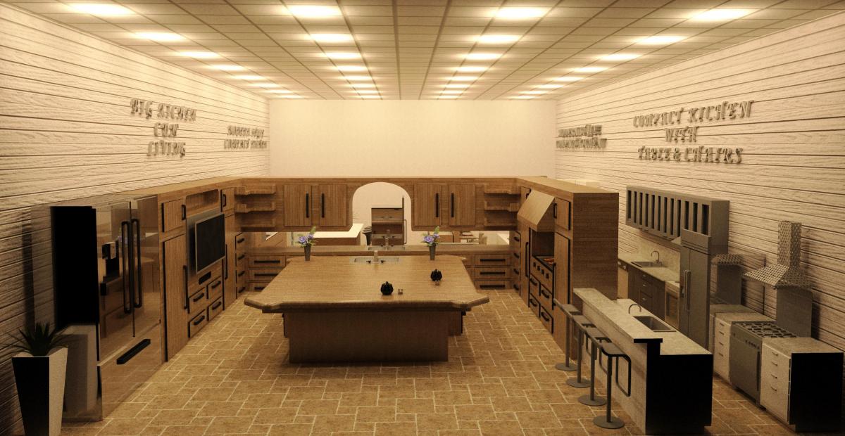 Kitchen Showroom Interior