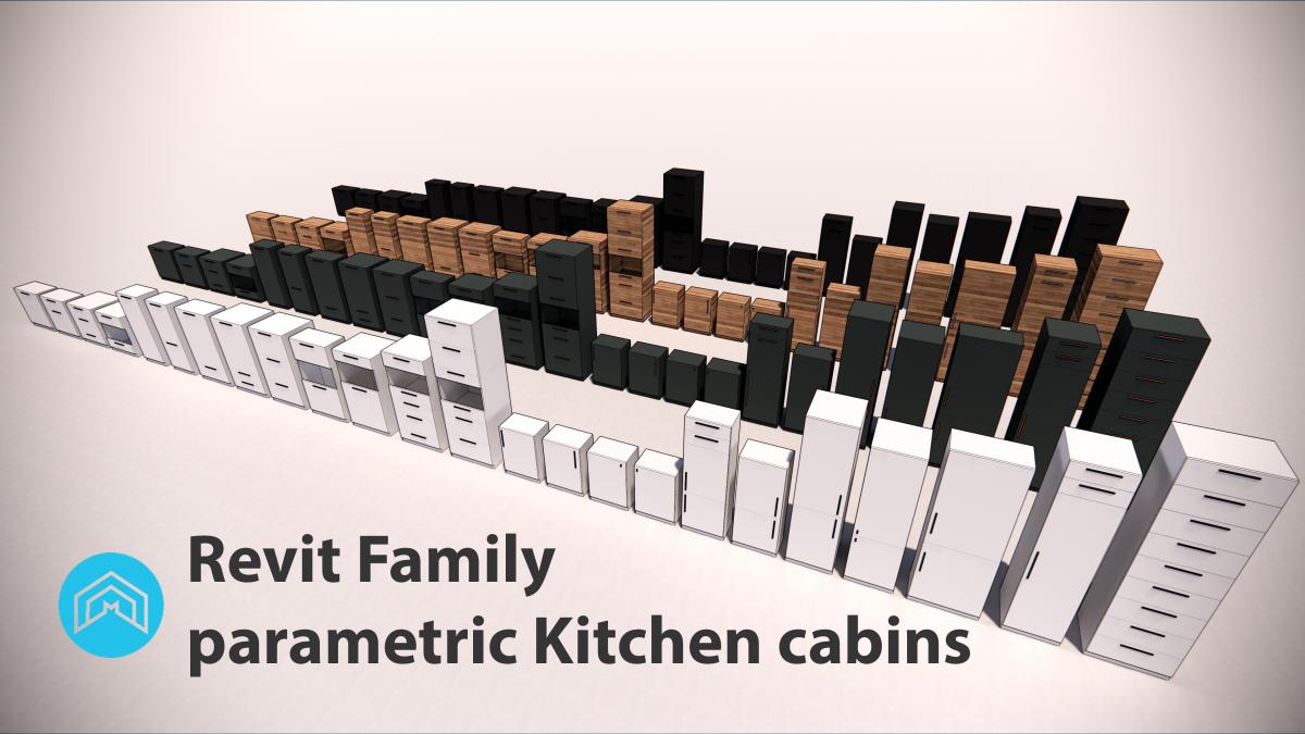 Best Ever parametric Kitchen cabinets