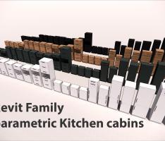 Best Ever parametric Kitchen cabinets