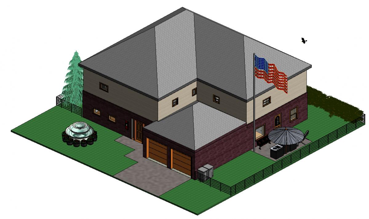 2-Story Residential House