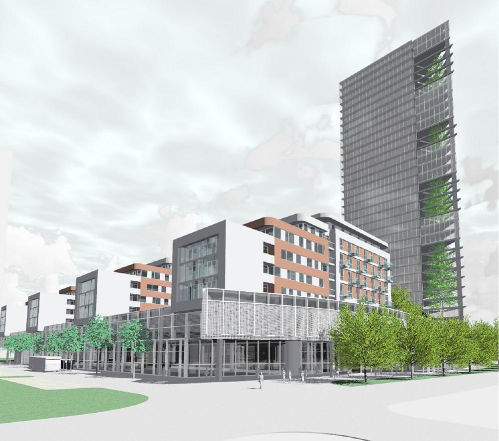 Shopping center in Bratislava, Slovakia