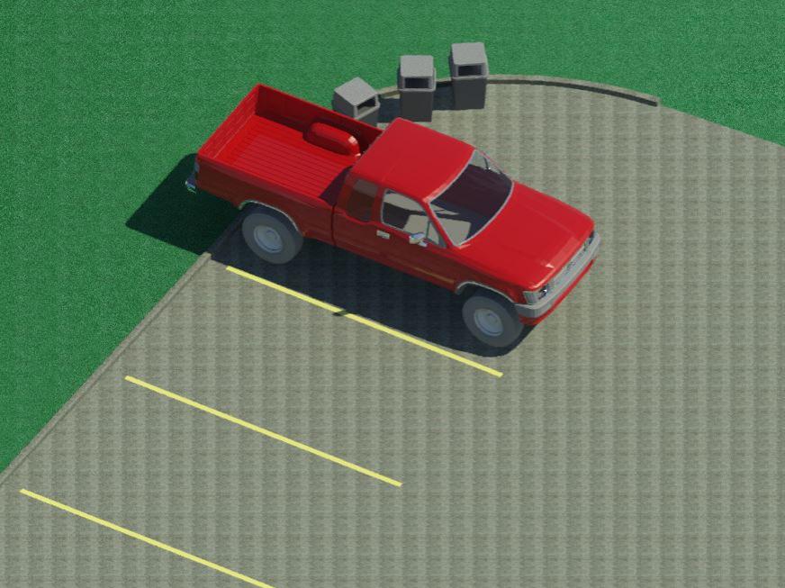 Unfinished Parking Lot