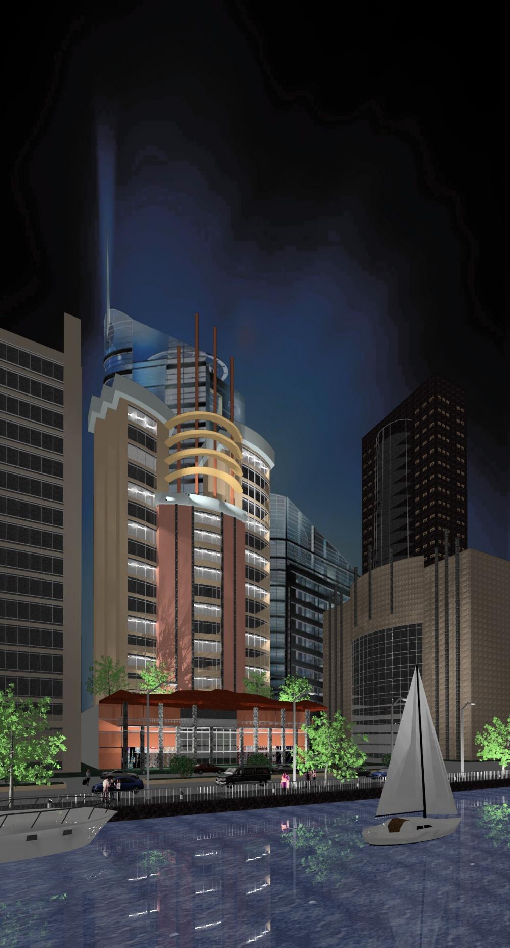 by-night downtown building by nolan ventura