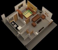 Interior Flat Design