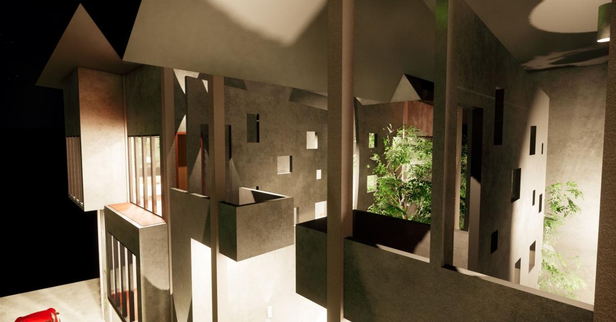 3-Storey Apartment by GraysonGrey