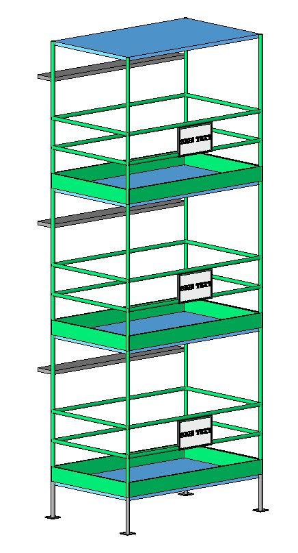 scaffold tower - multiple levels