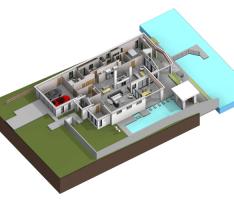 Revit BIM Modeling of Single Story House