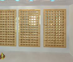 wall panels inside wall