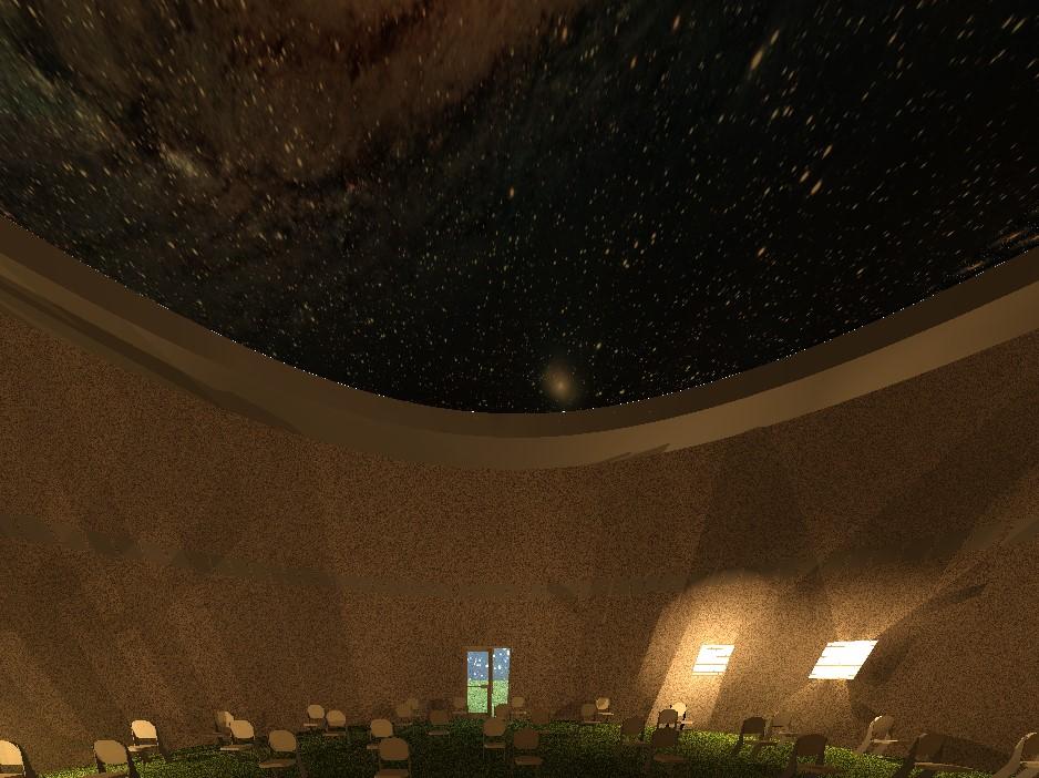 Planetarium inside