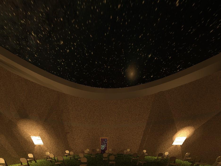 Planetarium inside