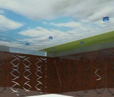 Clouds on the ceiling