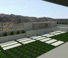 Fireplace Planter Seat Structure