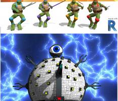 Revit TMNT and Technodrome