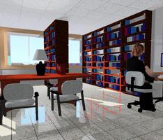 library & internet: academia in office