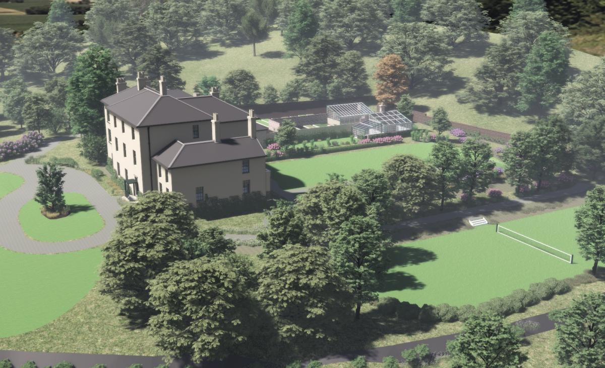 Linley Wood Hall, Staffordshire