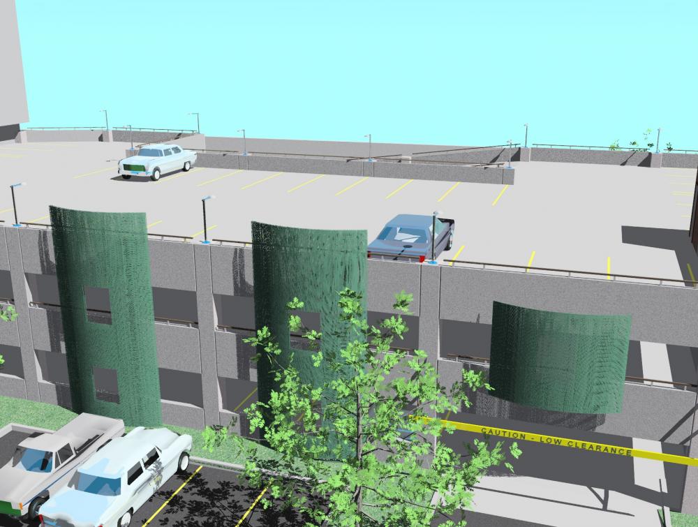 Precast Conc. Parking Garage with ramp