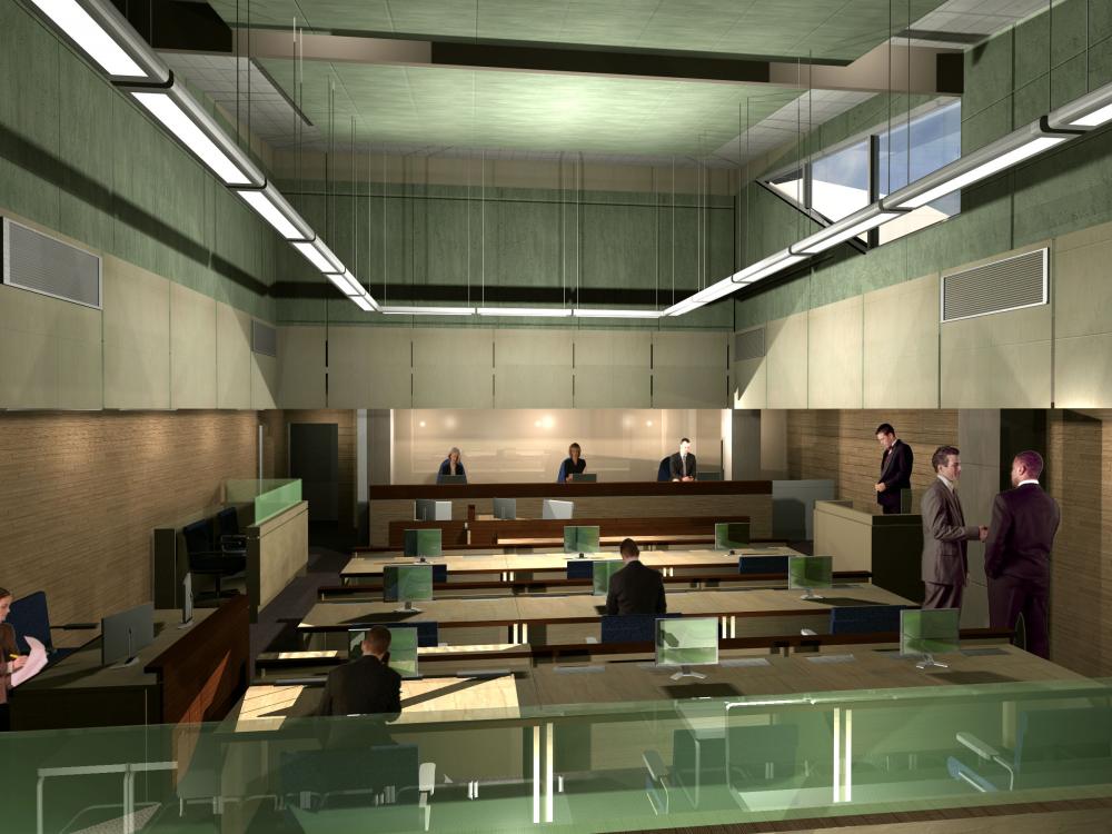 Courtroom perspective