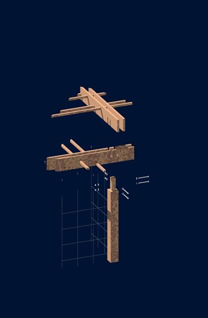 Pergola Exploded Detail