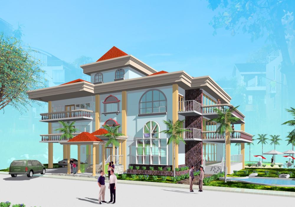 Proposed 3 storey residence in Bohol Philippines