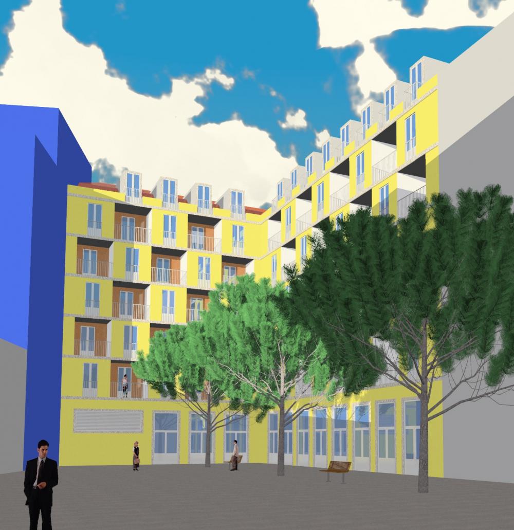 House complex at Lisbon