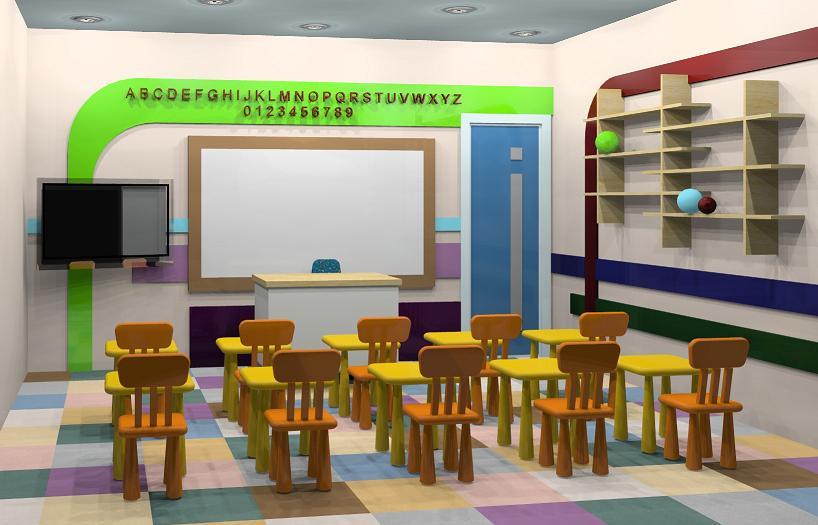pre-school classroom