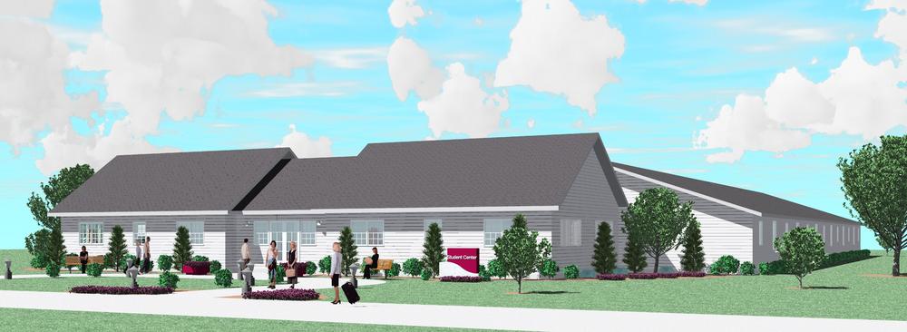 Proposed Student Living Center for local college