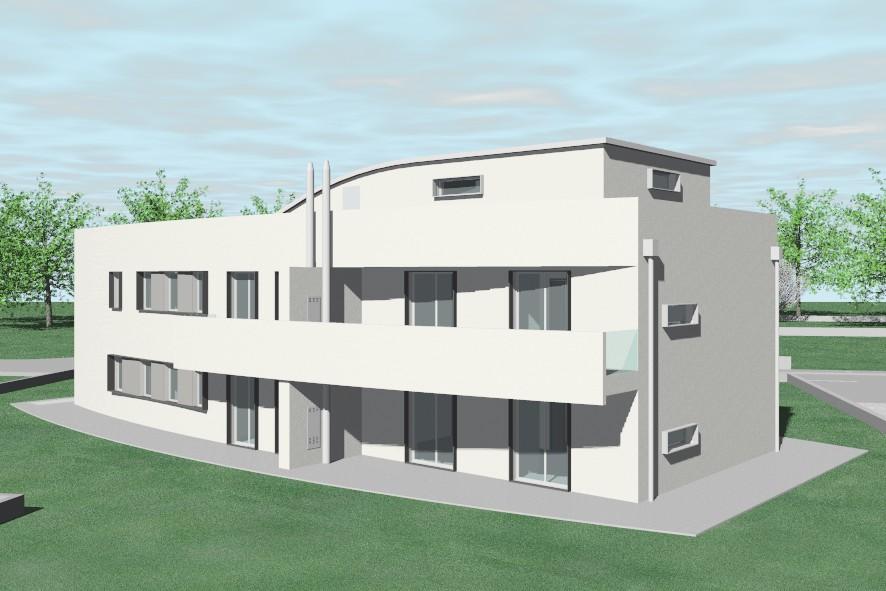 residential building in Marcon Ve Italy by eros