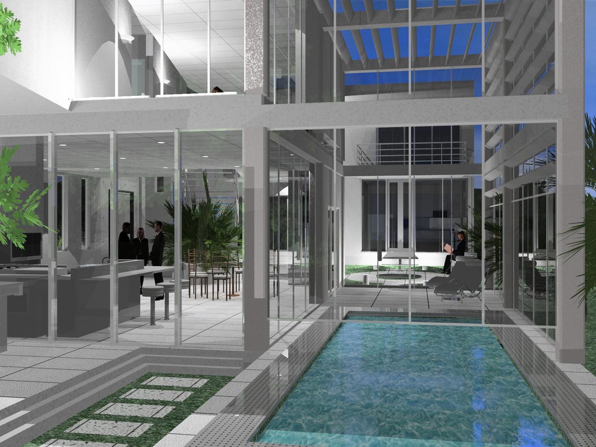 Open Plan with Pool area to allow for views