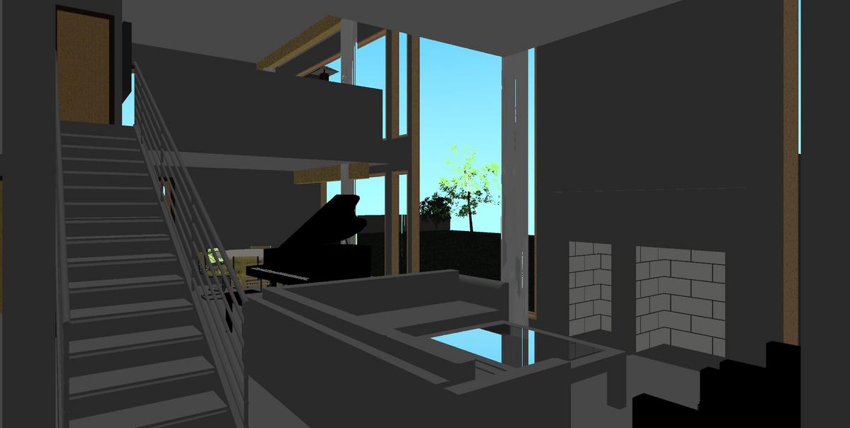 interior Glass house 2