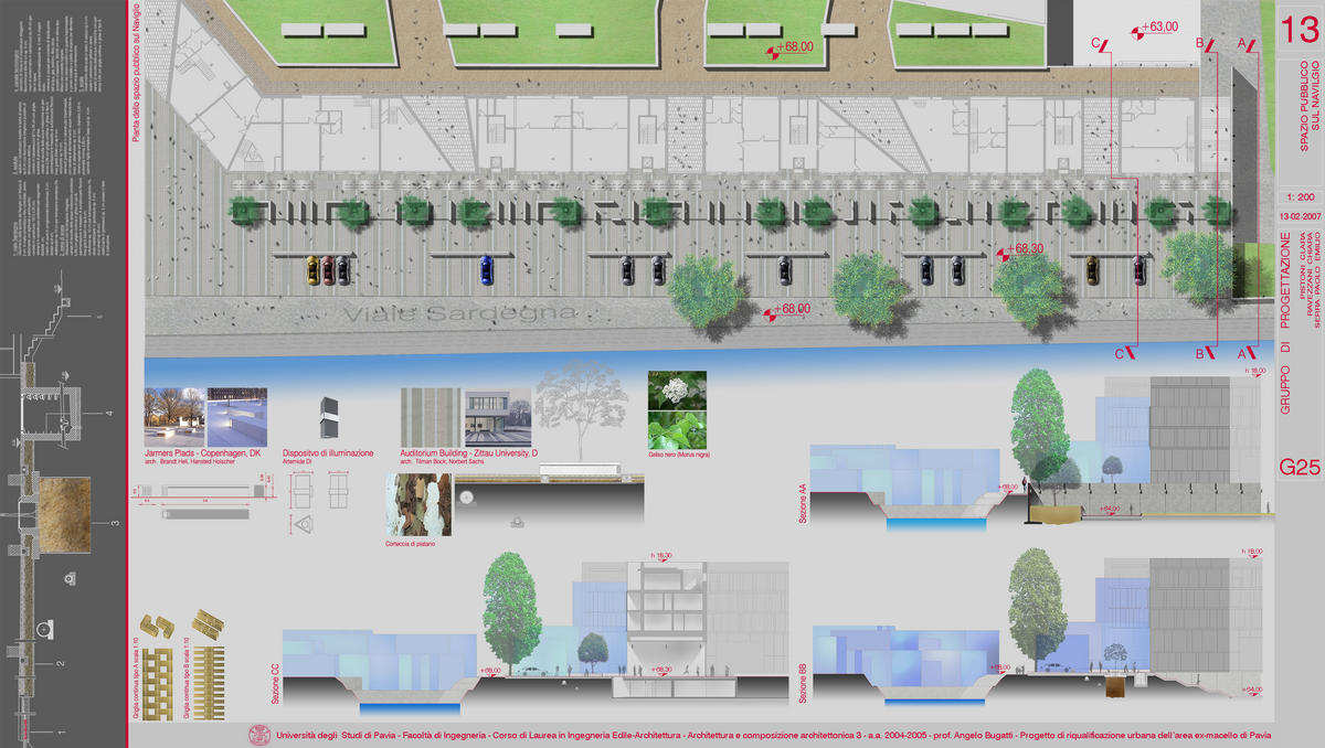 Draw in Revit then photoshopped