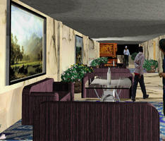 resyaurant waiting lounge a area